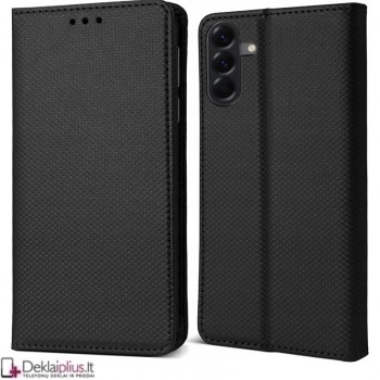 Telone atverčiamas dėklas - juodas (Samsung Galaxy A37 5G) Telone atverčiamas dėklas - juodas (Samsung Galaxy A37 5G)